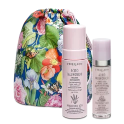 L'Erbolario Acido Ialuronico BeautyBag Crema Viso 50ml + Mousse Detergente 150ml